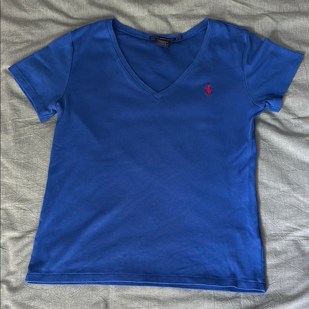 Ralph Lauren Blue Short Sleeve Tee